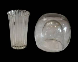 79. Two 2 Glass Vases