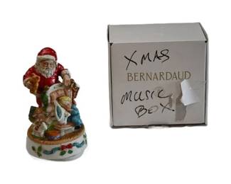 80. BERNARDAUD Santa Claus Figure