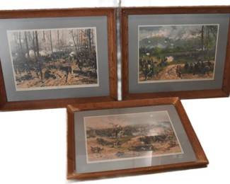 104. Trio Of Framed Wilderness Prints