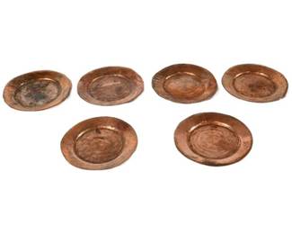 118. Group Copper Plates