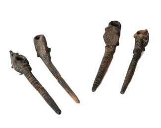 128. Group Antique Pipes