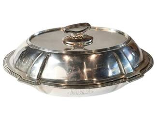 154. Sterling Silver Covered Dish