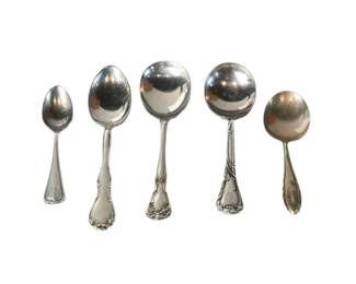 155. Group Sterling Silver Spoons
