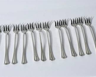 161. Twelve 12 Sterling Silver Forks