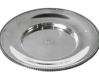 162. Sterling Silver Plate