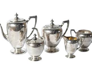 177. Sterling Silver Tea Service Items