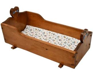 202. Vintage Doll Cradle
