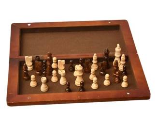 208. Vintage Partial Chess Set