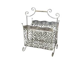 209. Metal Magazine Rack