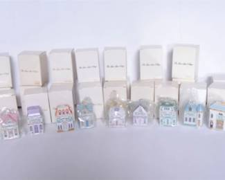 211. Collection Of Lenox Porcelain Village Figurines