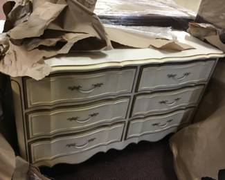 Vintage French Provincial long dresser 