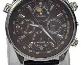 Lot 009   1 Bid(s)
Rousseau Automatic Skeleton Back Watch (w/ Case) ***Works!***