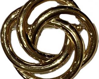 Lot 633   1 Bid(s)
Monet Gold Tone Brooch