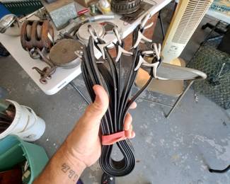 Leather restraints for a horse 
$50 all