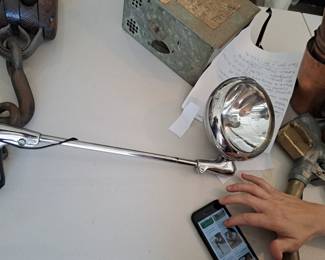 Very vintage  police car spot light  $80