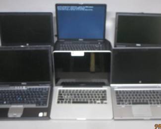 LOT OF 6 LAPTOPS PARTS AND REPAIR