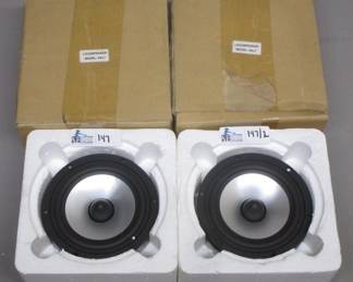 LOT OF 2 LOUDSPEAKERS 5AL7 IN ORIGINAL BOXES