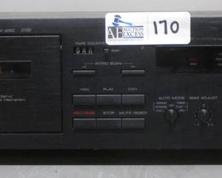 YAMAHA KX-250 STEREO CASSETTE DECK