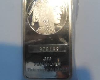 10  Troy  oz. silver bar