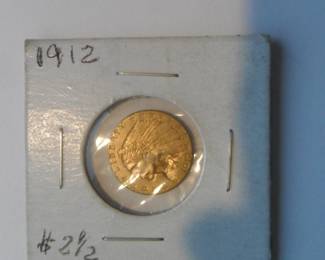 2.5 Gold 1912  Dollar