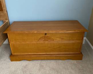 Small Oak Cedar Chest