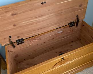 Small Oak Cedar Chest