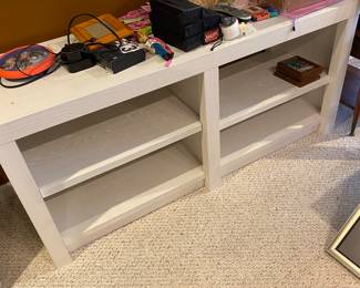 Solid Wood Painted Storage Unit