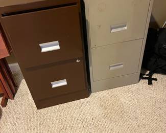 Metal 2 Drawer File Cabinets