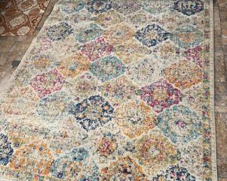 Large Mosaic Design Rug {5'1" x 7'6"}