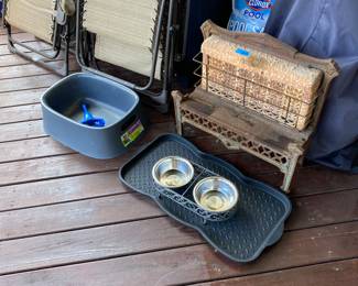 Cat Supplies/Vintage Floor Heater