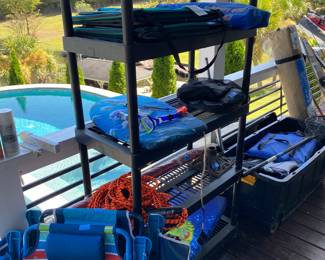 Beach Chairs/Boogie Boards/Life Vests