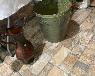Metal Pitcher/Metal Buckets