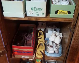Vintage baby boy shoes