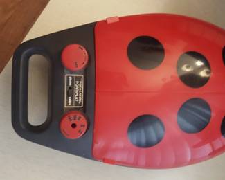 Ladybug record player (works) 