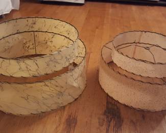 1950's lamp shades 