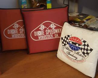 Dixie Speedway and Atlanta Motor Speedway cushions 