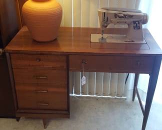 M C M sewing machine and table