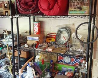 camping equipment, gardening, tools, plumbing and more. utility shelves on wheels 