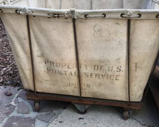 Old rolling cart
