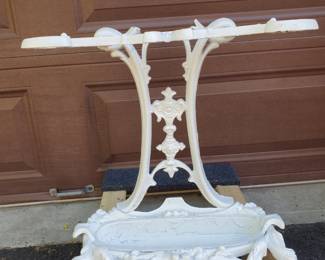 Victorian metal umbrella holder