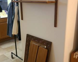 Poul Cadovius small 3 shelf wall unit display shelf. Comes with 3 shelves but only the suspension brackets for one so you'd have to find 4 more or have 4 fabricated and this item will be priced accordingly with that into consideration!