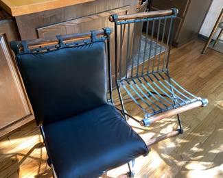 Cleo Baldon wrought iron chairs