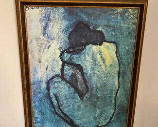 Pablo Picasso   Blue Nude