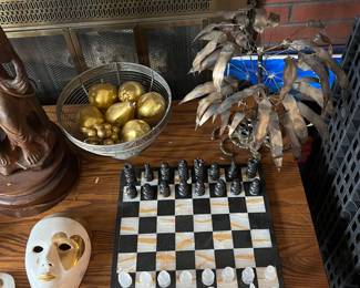 Polished Stone Chess Set