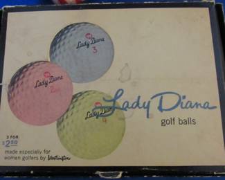 Vintage LPGA Golf Balls