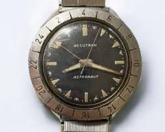 Vintage Bulova Accutron Astronaut Quartz Wristwatch
