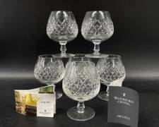 Vintage Waterford Crystal Alana Brandy Glass set of 6 total

