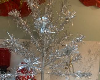 Vintage tinsel tree! 