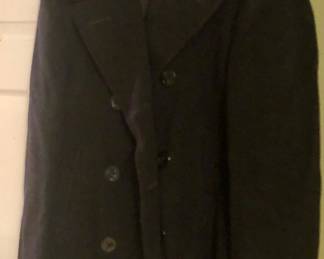 100% wool authentic vintage Pea Coat corduroy pocket liners 
2 available  in different sizes