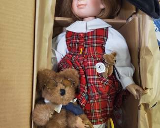 Collector Dolls with Bears